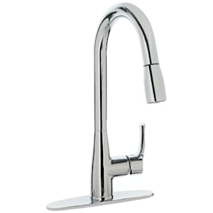 TASSILI Crizia 1-Handle Pull-Out Kitchen Faucet Chrome