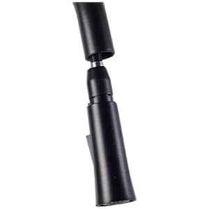 Robinet de cuisine à douchette rétractable 1 poignée Lecco noir TASSILI SUPRA
