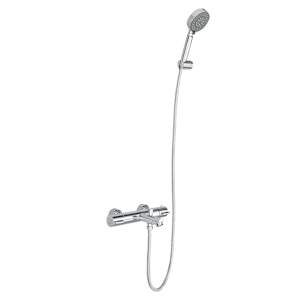 TASSILI Bianca Thermostatic Bathtub-Shower Faucet with Hand Shower Chrome