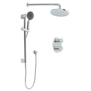 TASSILI SUPRA Amina Thermostatic Shower Faucet with Hand Shower Chrome