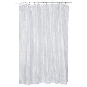 Fabric Shower Curtain White