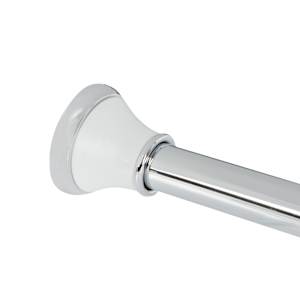 Extendable Shower Curtain Rod Chrome 42 in. to 72 in.