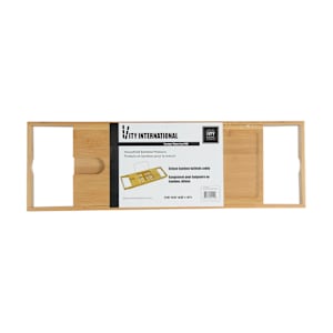 Bamboo Adjustable Bathtub Caddy