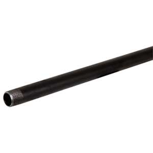 Black Steel Pipe 1/2 in. x 24 in.