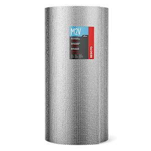 Isolant réfléchissant à bulles M2V aluminium/blanc 4 pi x 125 pi