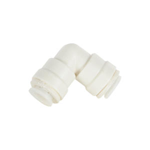 Coude 90° pour tuyau de vinyle Quick-Connect 1/4 po O.D. x 1/4 po O.D.