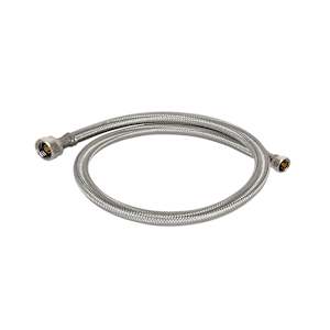 NEKTRA Faucet Braided Connector 1/2 in. x 3/8 in. x 30 in.