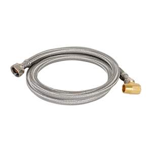 NEKTRA Dishwasher Braided Connector 1/2 in. X 3/8 in. x 48 in.