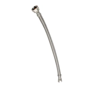 NEKTRA Faucet Braided Connector 1/2 in. x 3/8 in. x 12 in.