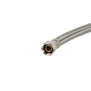 NEKTRA Faucet Braided Connector 3/8 in. x 3/8 in. x  12 in.