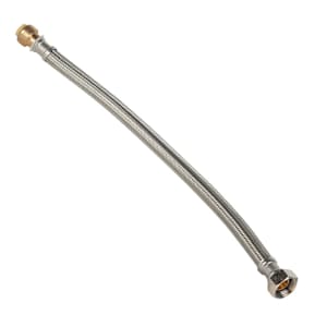 NEKTRA Water Heater Braided Connector 1/2 in. RAP x 3/4 in. FPT x 18 in.