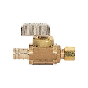 PEX Compression Valve - 1/2 in. x 1/4 in.