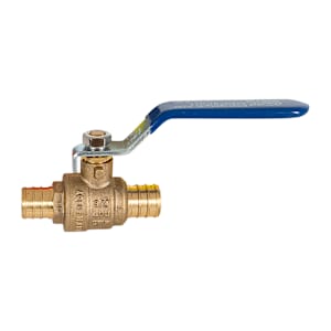 Robinet droit PEX 3/4 po x 3/4 po