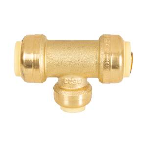 Té Easy-Grip Push 3/4 po x 3/4 po x 1/2 po
