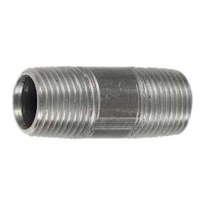 Black Steel Nipple 1/2 in. x 2 in.