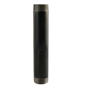 Black Steel Nipple 1/2 in. x 12 in.