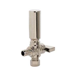 PEX Compression Angle Ball Valve 1/2 in. x 3/8 in.