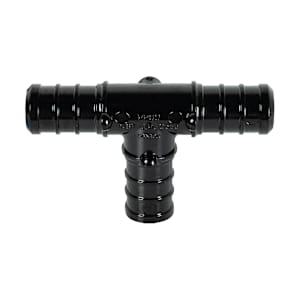 Raccord en Té en poly PEX 1/2 po x 1/2 po x 1/2 po