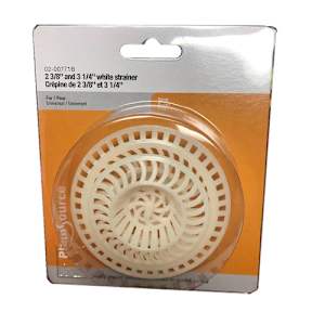 Crépines pour évier de cuisine et lavabo Pqt/2