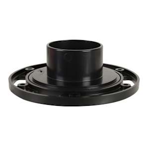 Bride de toilette d'insertion ABS 4 po x 3 po