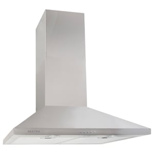 NEKTRA Noiroit 30 in. Stainless Steel Chimney Range Hood 450 Max CFM
