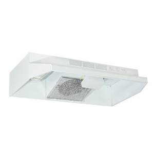 Hotte de cuisine BU2, 30 po blanche 210 pi³/min