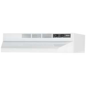 Hotte de cuisine BU2, 24 po blanche 210 pi³/min