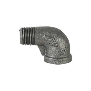 90° Black Steel Elbow 1/2 in.