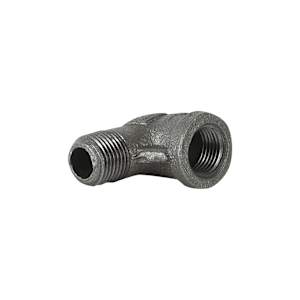 90° Black Steel Elbow 1/2 in.