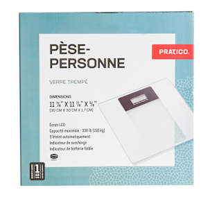Glass Bathroom Scale