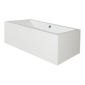 TASSILI SUPRA Baffin Freestanding Bathtub Central Drain 66 3/4 in. x 31 1/2 in.
