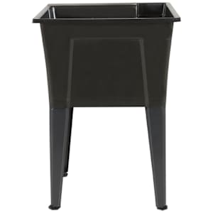 Heavy-Duty Laundry Tub Black