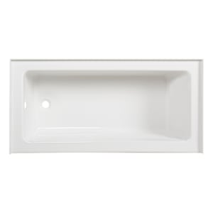 Baignoire alcôve Nix drain à gauche 60 po x 31 po
