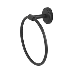 Allure Towel Ring Black