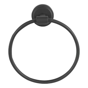 Allure Towel Ring Black