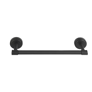 Allure Towel Bar 12 in. Black