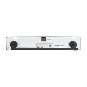 Allure Towel Bar 18 in. Black