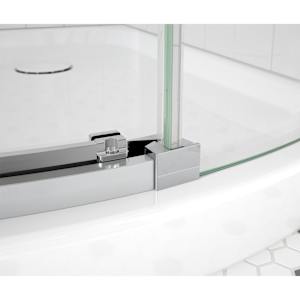MAAX Outback Round Corner 
Shower Door 36 in. (Left)