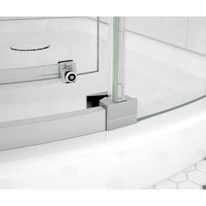 MAAX Outback Round Corner 
Shower Door 36 in. (Left)