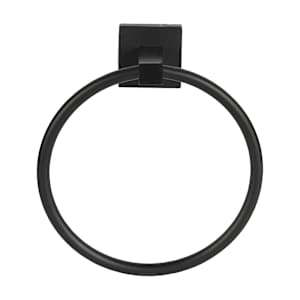 Palisades Towel Ring Black