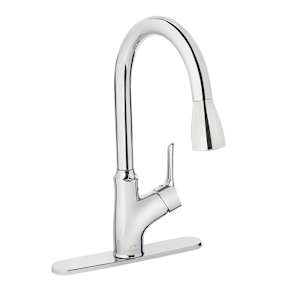 Robinet de cuisine à douchette rétractable 1 poignée Fusio chrome