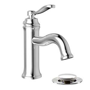 Robinet de lavabo 1 poignée Rustik chrome