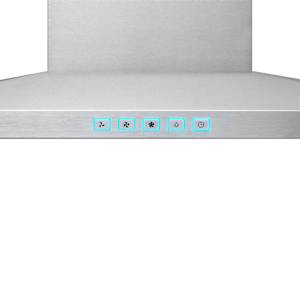 Hotte de cuisine cheminée Designer BWS1, 30 po acier inoxydable 450 pi³/min