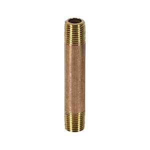 Bronze Nipple 1/4 in. x 3 in.