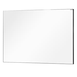 Miroir Valentina avec cadre en aluminium noir 35 7/16 po x 23 5/8 po TASSILI SUPRA