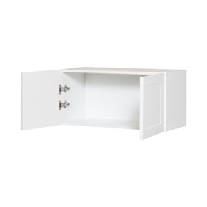 Shaker Kitchen Cabinet Upper Refrigerator Unit 30 in.
