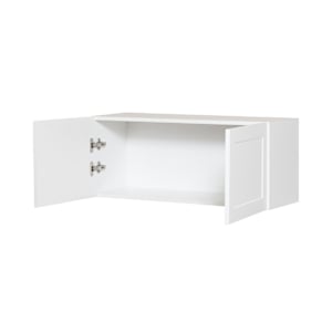 Armoire de cuisine Shaker module de haut de réfrigérateur 33 po