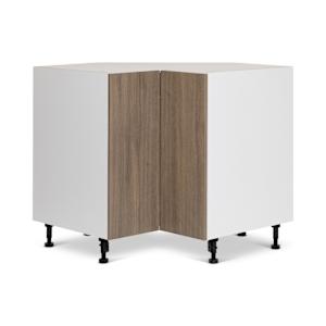 Armoire de cuisine Fashionista module de bas angulaire 36 po
