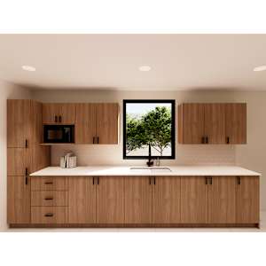 Fashionista Kitchen Cabinet Upper Microwave Unit 24 in.