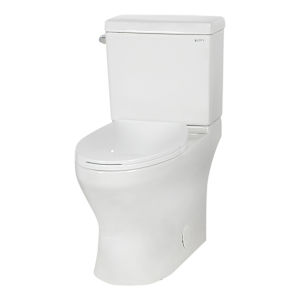 TASSILI Hilda 2-Piece Single-Flush Toilet White 4.8 L